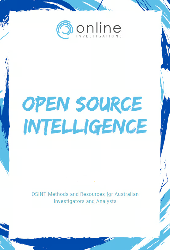 OSINT for Australians eBook Cover